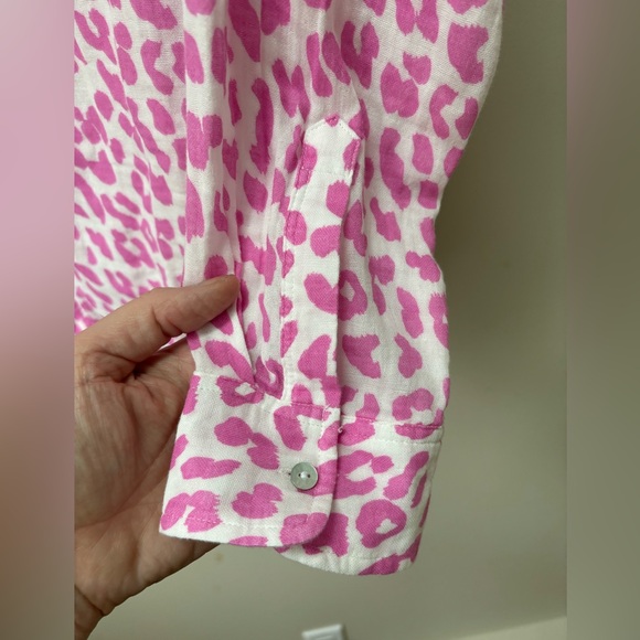 Rails Ellis fuscia jaguar button up - Picture 4 of 7